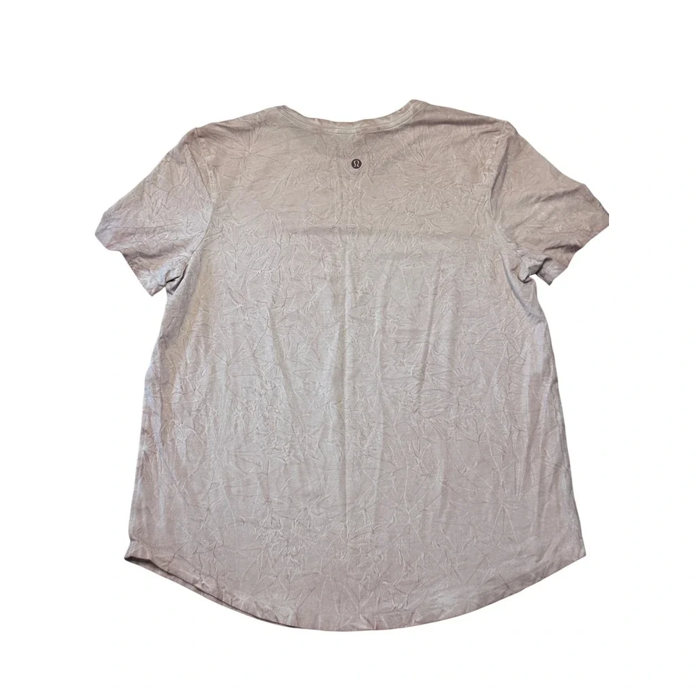 Lululemon Love‎ Crewneck T-Shirt CLOUDWASH PINK Size 8